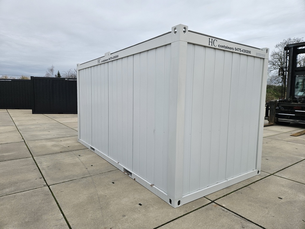Nieuwe bureelcontainer 5m x 2m40 AR Lichtgrijs