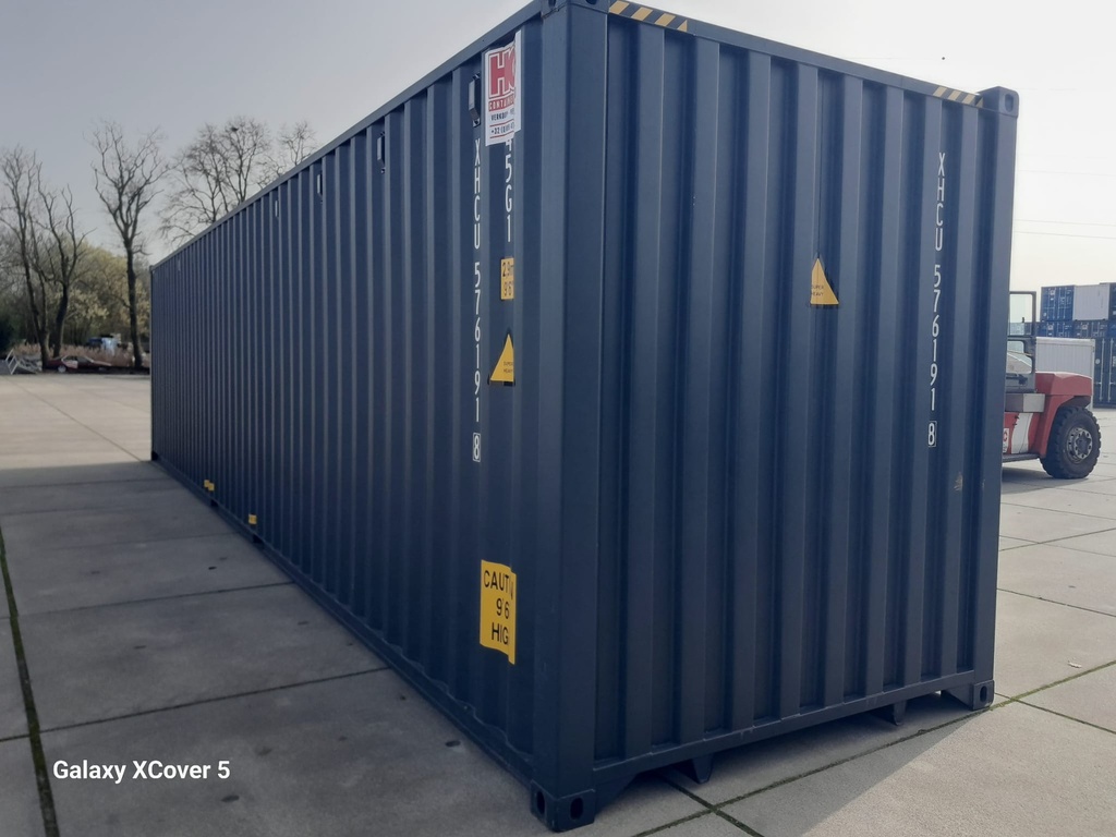 40ft HC Container Nieuw (One way) Donkergrijs 