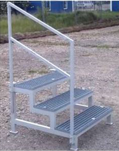 Escalier fosse septique