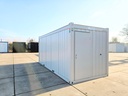 Nouveau conteneur de bureau 6m x 2m40 DKVR Gris clair