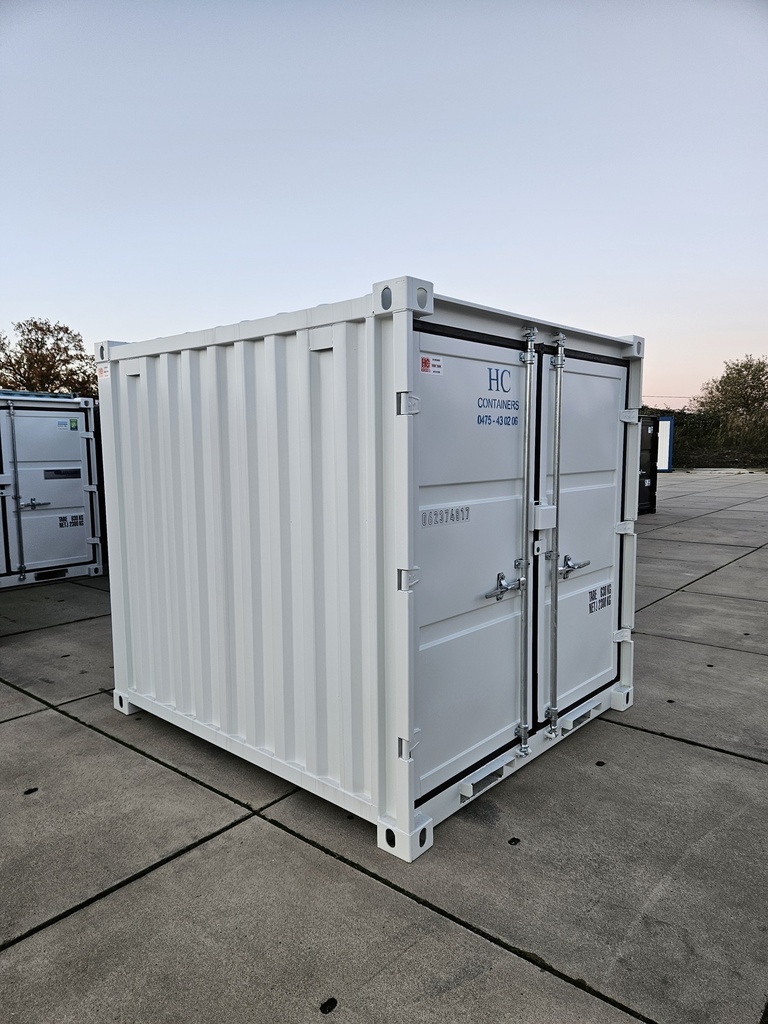 8ft Container Neu Weiß