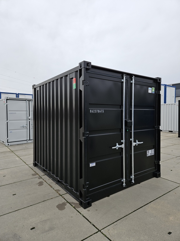 10ft Container Neu Schwarz