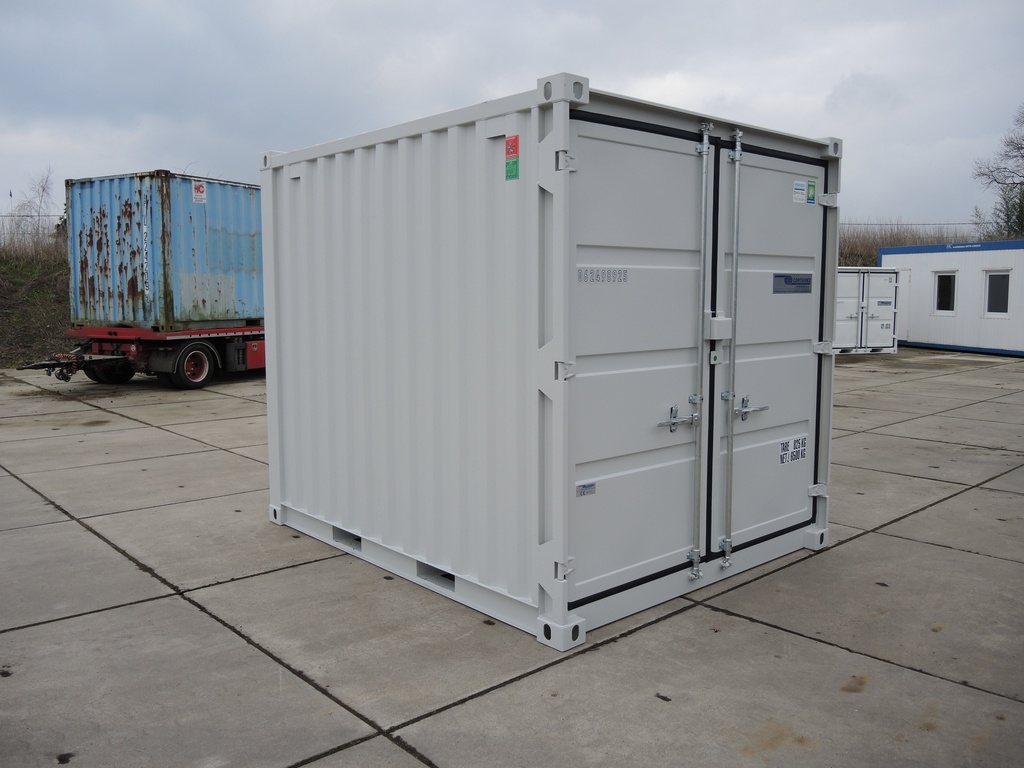 10ft Container Neu Hellgrau