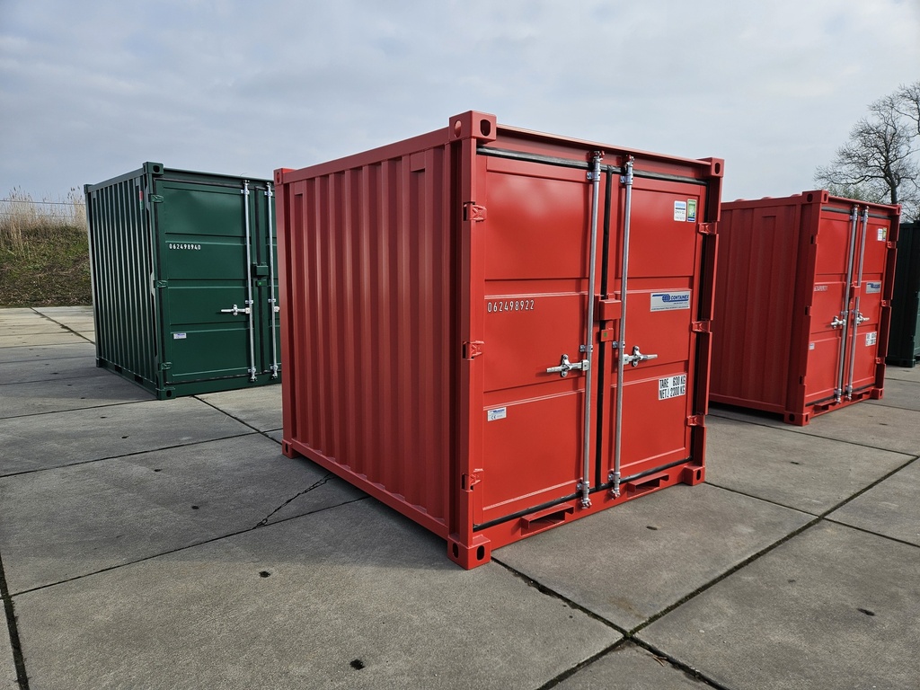 8ft Container Neu Rot