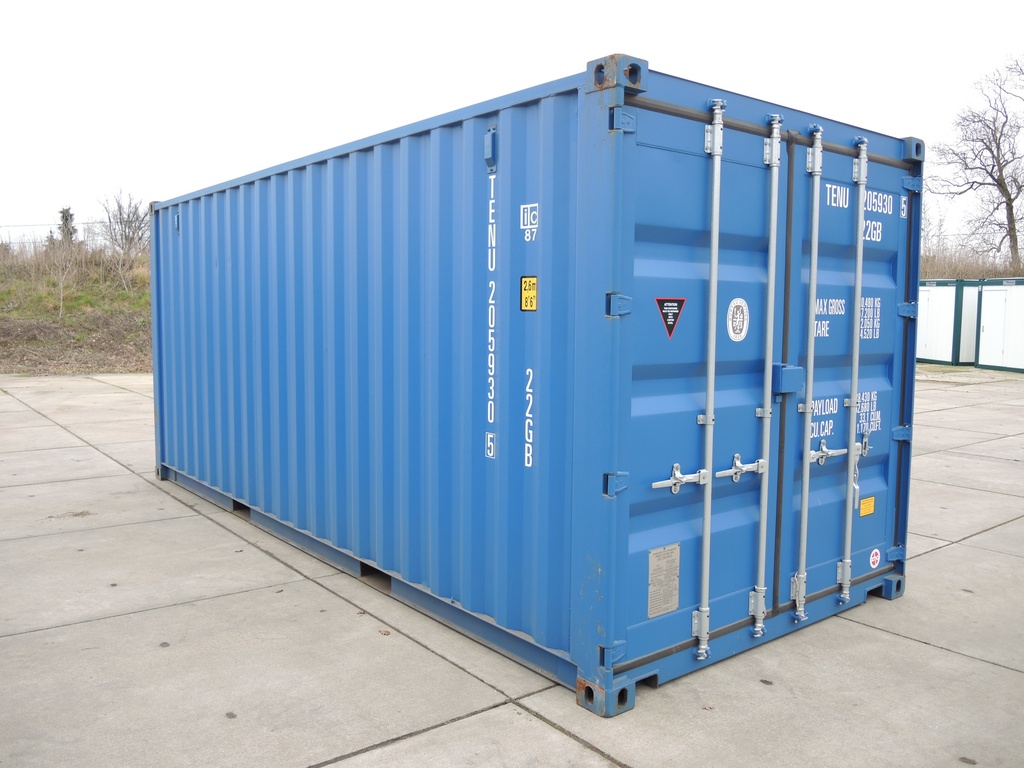 20ft Container Nieuw (One way) Blauw