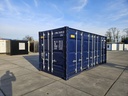 20ft Open Side  Container Neu (One way) Dunkelblau