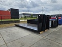 Plateaucontainer 5500 x 2550 x 1400 Zwart