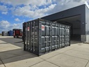 20ft HC Open Side Container Nieuw (One way) Dark grey