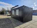 Neu Buröcontainer 6m x 3m DKVR Schwarz