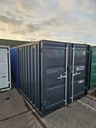 6ft Container Nieuw Donkergrijs 