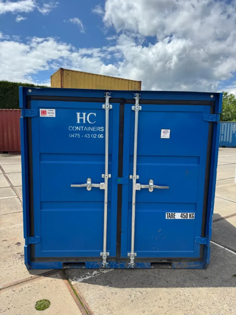 6ft Container Tweedehands Blauw
