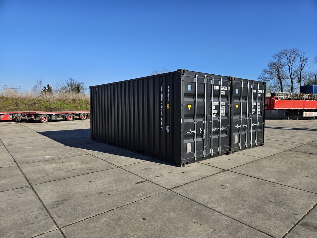 Gekoppelde 20ft materiaalcontainer