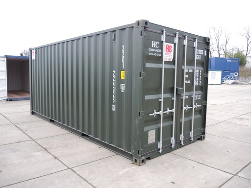 [HAKU 258 039 1] 20ft Container Nouveau (One way) Vert foncé